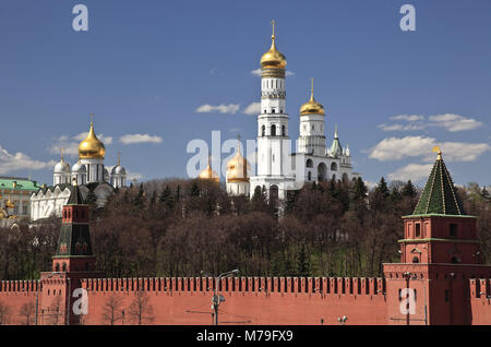 Europa, Russland, Moskau, big Kremlin Palace, Kreml Kathedrale, Stockfoto