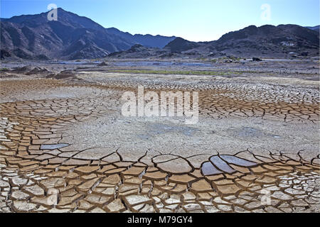 Afrika, Namibia, Ai-Ais Nationalpark, Riverbed, geröstete, Stockfoto