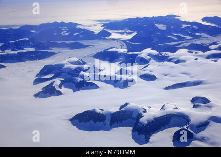 Grönland, Ostgrönland, Küstenlandschaft, Berge, Gletscher, Eis, Stockfoto