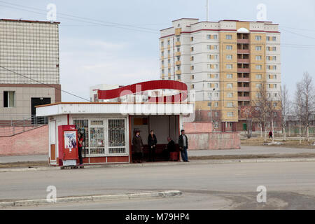 In Nordeuropa, Russland, Komi region, Usinsk, Usinsk, Stockfoto