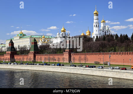 Europa, Russland, Moskau, big Kremlin Palace, Kreml Kathedrale, Stockfoto