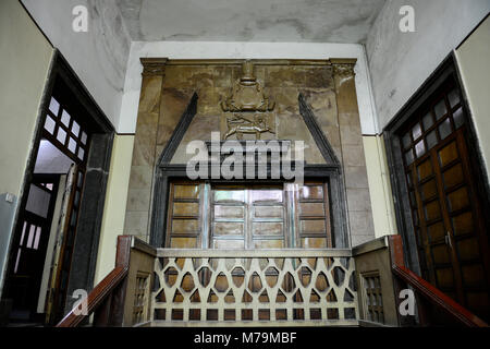 Äthiopien, Addis Abeba,, alten Palast von Kaiser Haile Selassie, heute Hochschule für Recht und Governance Studien, Universität von Addis Abeba Stockfoto