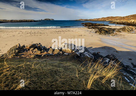 Bosta Strand, Insel Lewis, Äußere Hebriden, Schottland Stockfoto