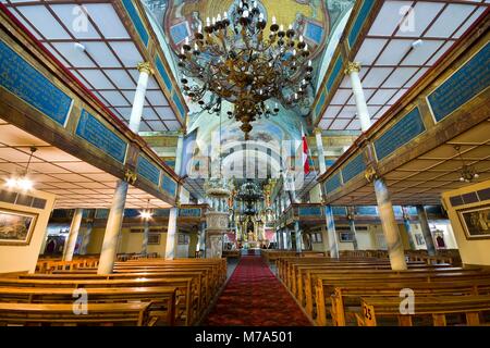 JELENIA Gora, Polen - Juli 07, 2017: Innenraum der ehemaligen Evangelischen Kirche der Gnade. Die Kirche wurde nach einer religiösen Krieg und war auf S basieren. Stockfoto