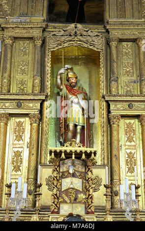 São Jorge. Velas motherchurch. Insel São Jorge. Azoren, Portugal Stockfoto