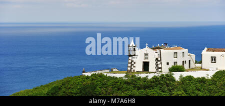 Da Ajuda srª Kapelle. Santa Cruz da Graciosa. Die Insel La Graciosa, Azoren. Portugal Stockfoto