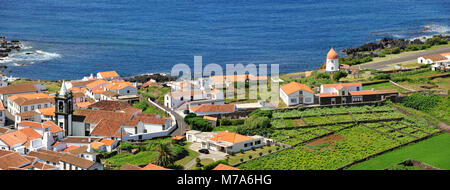 Santa Cruz da Graciosa. Die Insel La Graciosa, Azoren. Portugal Stockfoto