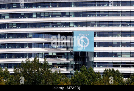 RATP-Hauptquartier Paris Frankreich Stockfoto