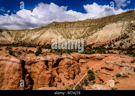 Die USA, Utah, Kane County, Kodachrome Basin State Park, Blick von der Angel Palace Trail Stockfoto