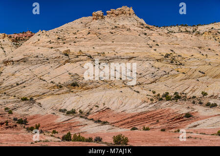 Die USA, Utah, Garfield County, Grand Staircase-Escalante National Monument, Escalante, Landschaften in den Scenic Byway 12. Stockfoto