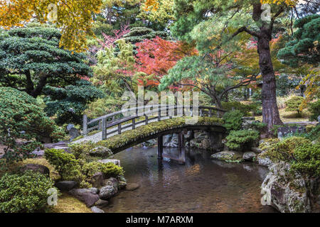 Japan, Kyoto City, Imperial Palace Gardens Stockfoto