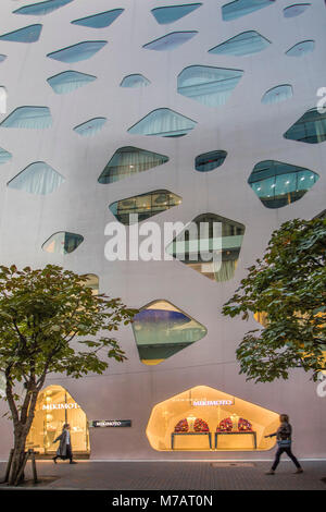 Japan, Tokyo City, Ginza District, Mikimoto Shop Stockfoto