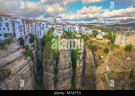 Spanien, Andalusien, Provinz Malaga, Ronda Stadt, Stockfoto