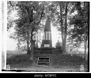 Bull Run, Henry Denkmal Henry Hill, (Centreville, Virginia) LOC npcc. 00003 Stockfoto