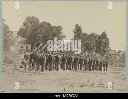 Firma G, 22 d New York State Miliz in der Nähe von Harpers Ferry, Virginia, 1861 (d. h. 1862) LCCN 2013648633 Stockfoto