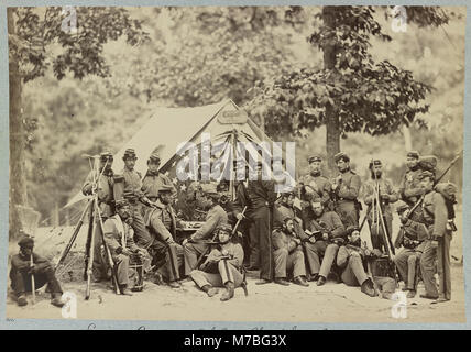 Ingenieur Unternehmen, 8 New York State Militia, Arlington, Va., Juni, 1861 LCCN 2013648638 Stockfoto