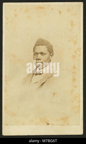 Büste Porträt einer Unbekannten afrikanischen amerikanischen Mann, links) - A. Yeaw; M. H. Lufkin LCCN 2010647816 Stockfoto