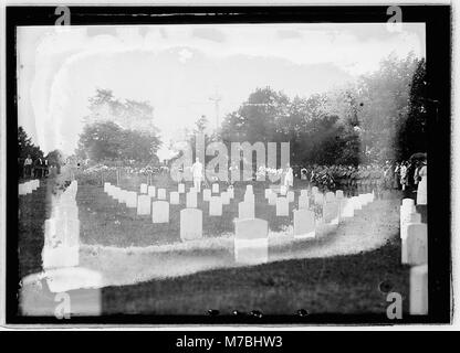 Carrizel Märtyrer Anreise mit militärischen Ehren. Arlington Soldatenfriedhof. Foto durch Zentrale Nachrichten Foto Service LCCN 2016822994 Stockfoto