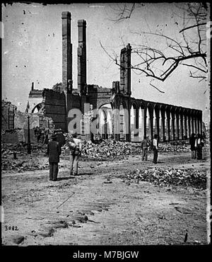 Charleston, S.C. Ruinen der North Eastern Railroad Depot LOC cwpb. 02360 Stockfoto