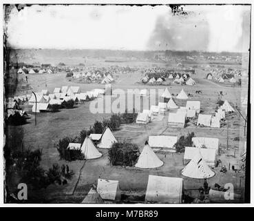 Cumberland Landung, Virginia. Das Lager am Pamunkey LOC cwpb. 01410 Stockfoto