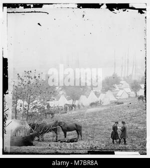 Cumberland Landung, Virginia. Das Lager auf der Pamunkey LOC cwpb. 01403 Stockfoto