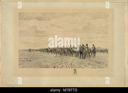 1805 Napoleon in Austerlitz-E. Meissonier 1878. LCCN 2006678631 Stockfoto