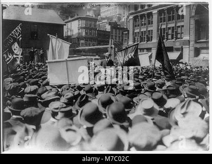 Anarchist Alexander Berkman in Union Square, NEW YORK CITY Mai 1, 1914 LCCN 2001704473 Stockfoto