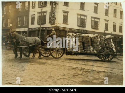 Ballen Baumwolle auf der Mühle LOC cph. 3b 10864 Stockfoto