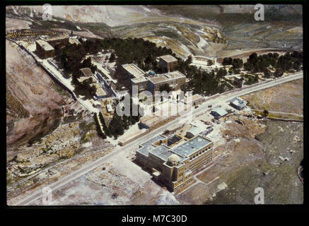 Gebäude in Jerusalem. Der hebräischen Universität, LOC 22827 matpc. Stockfoto