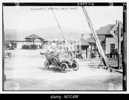 Haldane's Ankunft, West Point LCCN 2014694019 Stockfoto