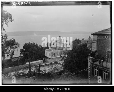 Dr. H. Torrance, Tiberias. Seeblick, Haus der Scot's Mission aus dem Krankenhaus LOC matpc. 00569 Stockfoto