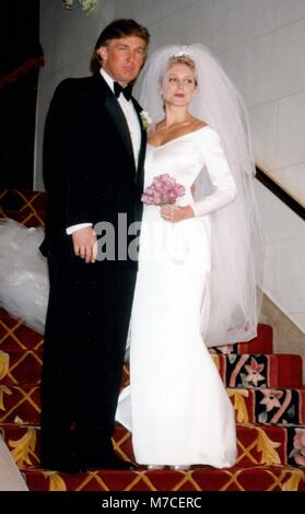 Donald Trump Marla Maples 1993 Foto von John Barrett - PHOTOlink Stockfoto