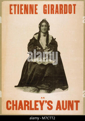 Etienne Girardot als Charley's Tante LCCN 2014635382 Stockfoto