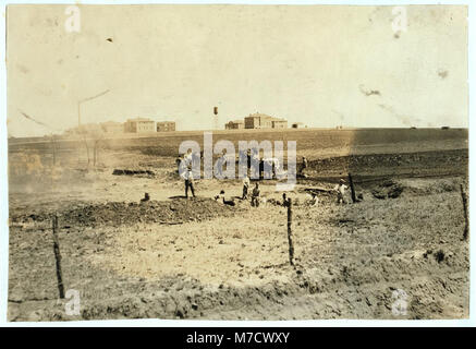 Landwirtschaftliche Arbeiten. Pauls Valley Training Schule. Lewis W. Hine. Siehe 4833-4842. LOC cph. 3a 29815 Stockfoto