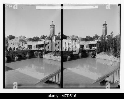 Hama (hamath). Alte Brücke LOC 02151 matpc. Stockfoto