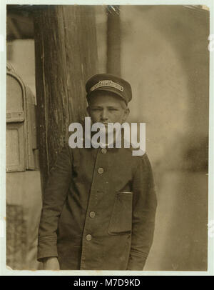 Jacksonville, Florida, messenger Boy. (Siehe Bericht von E.F. Brown und Lewis W. Hine.) LOC 03860 nclc. Stockfoto