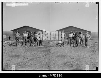 Jüdische Kolonien und Siedlungen. Beginn eine jüdische Siedlung; ein Camp. Arten von Siedler LOC matpc.02355 Stockfoto