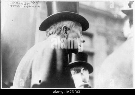 John Davison Rockefeller, 1839-1937, Kopf und Schultern im Porträt, Profil LCCN 2005689247 Stockfoto