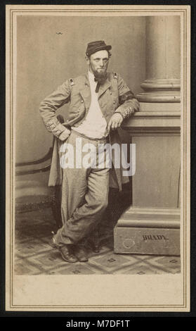 Oberstleutnant Noah L. Farnham von Co.B, 7.New York Infanterieregiments und 11 New York Infanterieregiments in Uniform) - Von der fotografischen Negativ in Brady's National Portrait Gallery LCCN 2016652100 Stockfoto