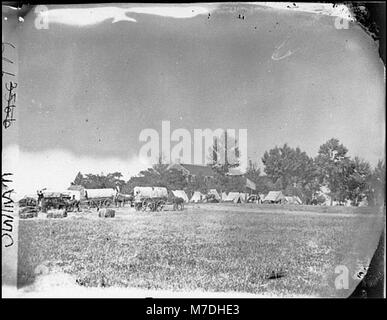 Ein Foto des Hauptquartiers von General Irvin McDowell in der Nähe von Manassas, Virginia, das zuvor von General P.G.T. Beauregard während des Bürgerkriegs verwendet wurde. Stockfoto