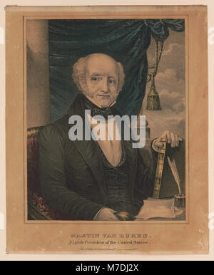 Martin Van Buren - achte Präsident der Vereinigten Staaten LCCN 2002710026 Stockfoto