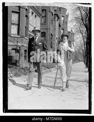 Herr & Frau Henry de Bach, 4-10-22 LOC npcc. 06041 Stockfoto