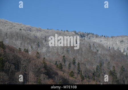 Auf dem Weg nach Siebenbürgen aus Bukarest, Rumänien Stockfoto