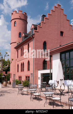 Burg Crass in Eltville, Rheingau, Hessen, Deutschland Stockfoto