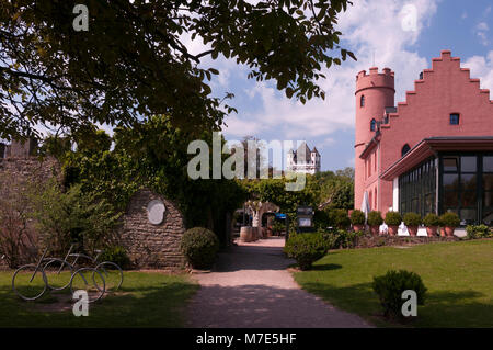 Burg Crass in Eltville, Rheingau, Hessen, Deutschland Stockfoto
