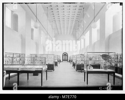 Museum (Rockefeller) in Jerusalem. Museum. S. Galerie, Innenraum LOC 03399 matpc. Stockfoto