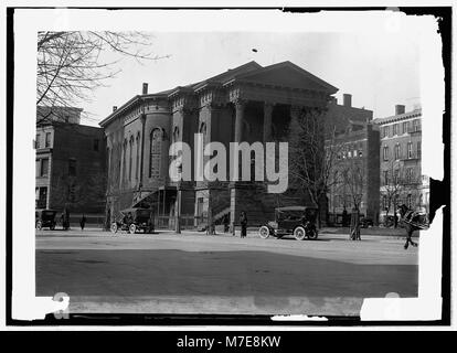Ein Bild der New York Avenue Presbyterian Church in Washington, D.C. diese Kirche ist historisch bedeutsam und war der Ort vieler wichtiger Ereignisse. Stockfoto