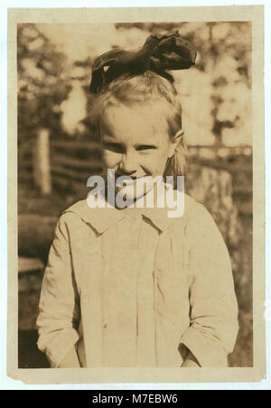 Einer der Schüler in der Caesar Mt. Schule. Siehe Foto Nr. 23. LOC 04361 nclc. Stockfoto