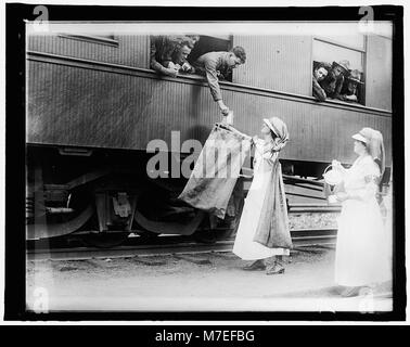 -121 Amerikanische Rote Kreuz Kantine und den E-Mail-Dienst, Union Station, (Washington, D.C.) LCCN 2016824404 Stockfoto