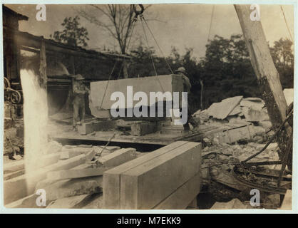 Steinbruch Szenen. Es wurden keine Kinder beschäftigt. LOC 05110 nclc. Stockfoto